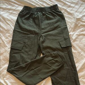 Olive Green Cargo Pants